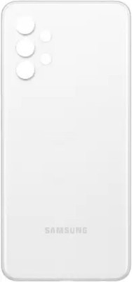 SRaccessories Samsung Galaxy A32 (4G) (with Proper Logo) Back Panel(Awesome White)