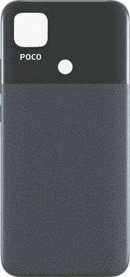 FLOUNDER POCO C31 WITH PROPER LOGO Back Panel(BLACK)