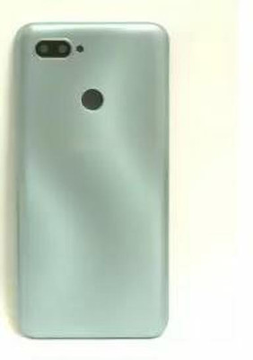 Purplesavvy Oppo A11k With Side Keys Back Panel(Flowing Silver)