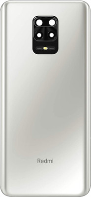 Flipkart SmartBuy Redmi Note 9 Pro Max ( With Camera Lens Ring Glass ) Back Panel(Glacier White)