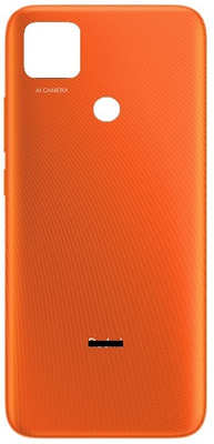 Kraze4blaze Xiaomi Redmi 9C (With Proper Logo) Back Panel(Sunrise Orange)