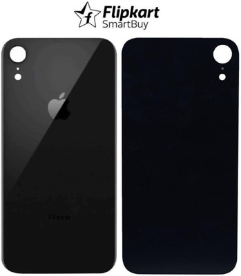 Flipkart SmartBuy Apple iPhone XR Premium Quality (Glass) Back Panel(Black)