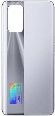 KezeMize Realme X7 Max (with Proper Logo) Back Panel(Silver)