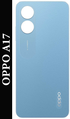 Purplesavvy Oppo A17 With Side Volume & Power Buttons Back Panel(Lake Bule)