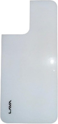 KezeMize Lava Yuva 3 Pro (Glass)(Best Quality)(With Proper Logo) Back Panel(White)