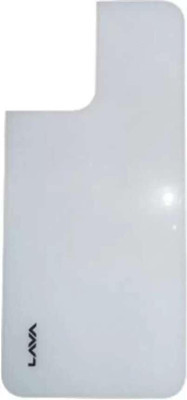FixHub LAVA YUVA 3 PRO BACK GLASS COMPATIBLE Back Panel(WHITE)