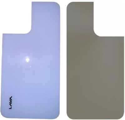 Sandreezz Lava Yuva 3 Pro (Glass) (Best Quality) (with Proper Logo) Back Panel(Meadow Purple)