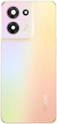 IncMart For Oppo Reno 8 Body Housing With key,Ring,Camara Lens Full Panel(Shimmer Gold)