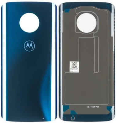 Sandreezz Motorola Moto G6 Plus (with Proper Logo) Back Panel(Deep Indigo)