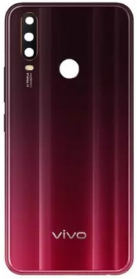 Sandreezz Vivo Y12 (with Proper Logo) (with Side Volume Power Buttons) Back Panel(Burgundy Red)