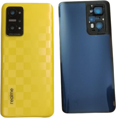 Sandreezz Realme GT Neo 3T (with Camera Ring Glass Lens) (Best Quality) (with Proper Logo) Back Panel(Dash Yellow)