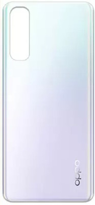 Sandreezz Oppo Reno3 Pro (with Proper Logo) Back Panel(Sky White)