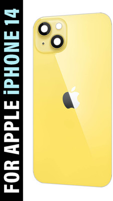 SOCO Apple iPhone 14 With Camera Glass Back Panel(Yellow)