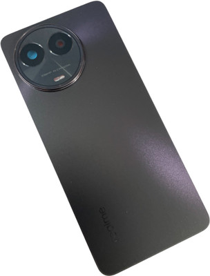 MAXOUT Realme 11x ( with Camera Ring Glass Lens ) Back Panel(Midnight Black)