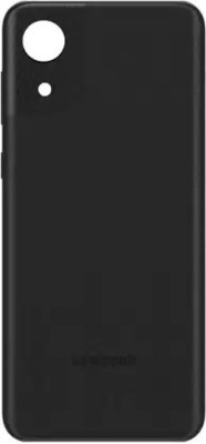SRaccessories Samsung A03 Core Back Panel(Black)