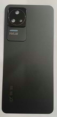 SPAREASP Redmi Poco F4 (With Camera Lens) Black Back Panel(Black)