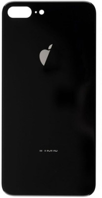 SPAREWARE Apple iPhone 8 Plus- Black Back Panel(Black)