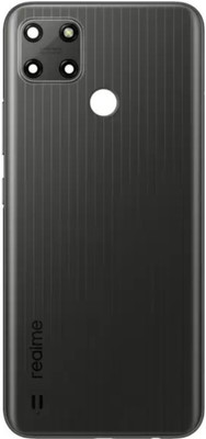 Kraze4blaze Realme C25Y (Best Quality)(With Proper Logo) Back Panel(Metal Gray)