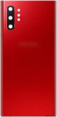 SRaccessories Samsung Galaxy Note 10 Plus (with Camera Lens) Back Panel(Aura Red)