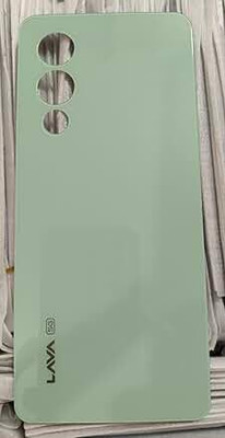 FixHub Lava Storm 5G Battery Cover Back Door Panel Back Glass Body Back Panel Compatible Back Panel(GREEN)