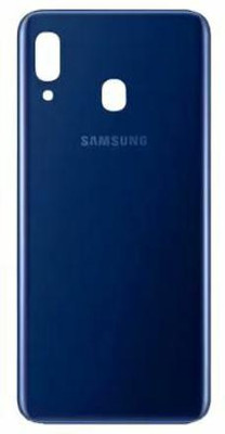 Purplesavvy Samsung Galaxy A20 Back Panel(Blue)