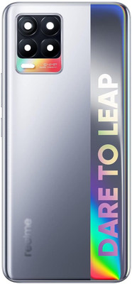 Unique4Ever realme 8 (Housing Body) with (with Proper Logo) Full Panel(Cyber Silver)