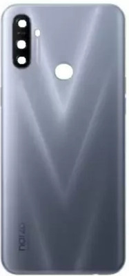 SRaccessories Realme Narzo 20A Back Panel(Grey)