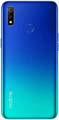IMCase Realme 3 Back Panel(Blue)