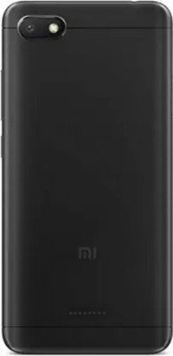 SRaccessories Redmi Mi 6A Back Panel(Black)