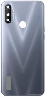 Kraze4blaze Realme Narzo 20A Back Panel(Silver)