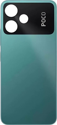 Shkiyo Redmi Poco M6 Pro Back Panel(Green)