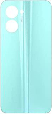 Kraze4blaze Realme C33 (With Proper Logo) Back Panel(Aqua Blue)