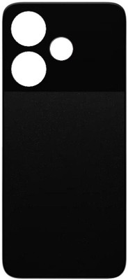 imbi Xiaomi Poco M6 Plus 5G Panel Poco M6+ 5G Replacement Back Glass Body Back Panel(Black)