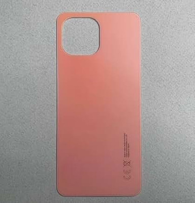 SPAREASP Xiaomi Redmi 11 Lite (Glass) Pink Back Panel(Pink)
