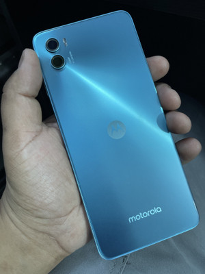 MAXOUT Motorola E32 ( Housing Body ) Full Panel(Arctic Blue)