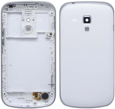 imbi Samsung S Duos S7562 With On Off And Volume Button Camera Glass Full Panel(White)
