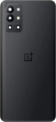 Shkiyo Oneplus 9R With Camera Lens And With Proper Logo Back Panel(Black)