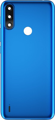 Flipkart SmartBuy Motorola Moto E7 Power Back Panel(Tahiti Blue)