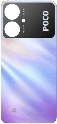 SRaccessories Poco M6 (5G) Back Panel(Orion Blue)