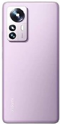 KezeMize Xiaomi 12 Pro (Glass)(Best Quality)(With Camera Lens)(With Proper Logo) Back Panel(Purple)