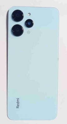 HNVIEW Redmi 12 4g Back panel with camera lens back glass panel compatible logo Back Panel(Blue)