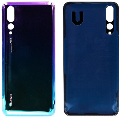 Kraze4blaze Honor Huawei P20 Pro (Best Quality)(With Proper Logo)(Glass) Back Panel(BluePurple)