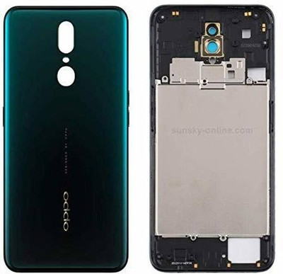 SRaccessories Oppo F11 (Housing Body) (Side Keys with Middle Body) Full Panel(Marble Green)