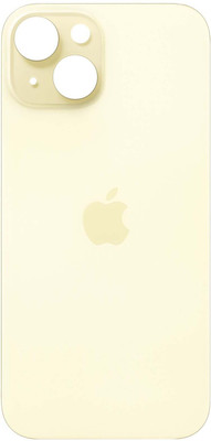 Flipkart SmartBuy Apple iPhone 15 Back Panel(Yellow)