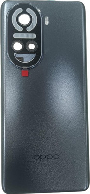 IncMart OPPO Reno 11 5G (With Lens) Back Glass Back Panel(Black)