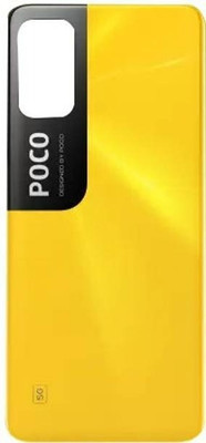 SRaccessories Poco M3 Pro 5G (Housing Body) (Side Keys with Middle Body) Full Panel(POCO Yellow)