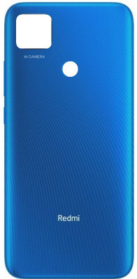 Kraze4blaze Redmi 9 / 9C (With Proper Logo) Back Panel(Blue)