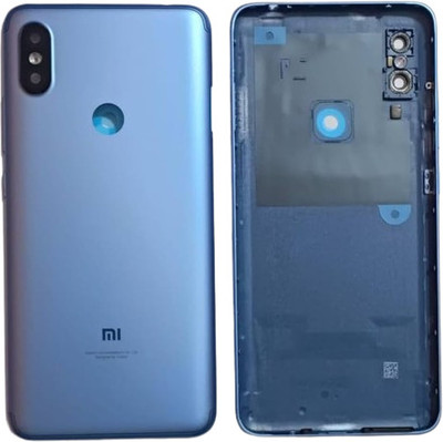 Sandreezz Xiaomi Redmi Y2 (Best Quality) (with Proper Logo) (with Side Volume Power Buttons) Back Panel(Blue)