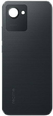 SRaccessories Realme C30 Back Panel(black)