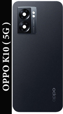 Purplesavvy OPPO K10 (5G) With Camera Ring Lens Back Panel(Midnight Black)